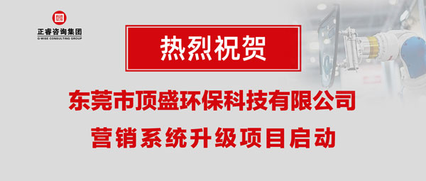 東莞市頂盛環?？萍加邢薰緺I銷系統升級項目啟動