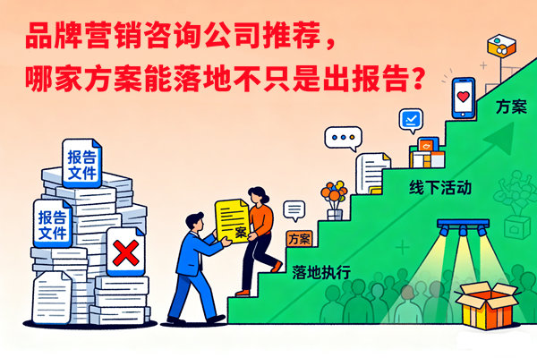 品牌營銷咨詢公司推薦，哪家方案能落地不只是出報(bào)告？