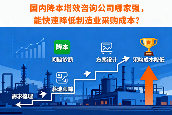 國內降本增效咨詢公司哪家強，能快速降低制造業采購成本？