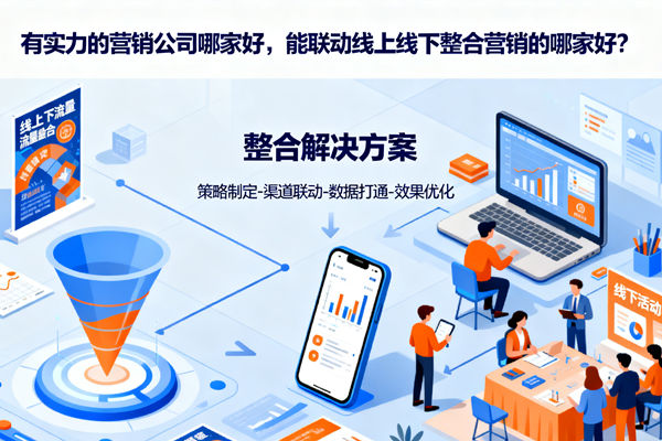 有實力的營銷公司哪家好，能聯動線上線下整合營銷的哪家好？