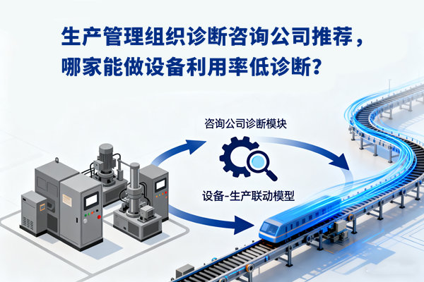 生產管理組織診斷咨詢公司推薦，哪家能做設備利用率低診斷？